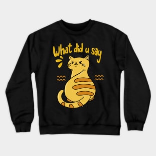 Sentimentil Cat Crewneck Sweatshirt